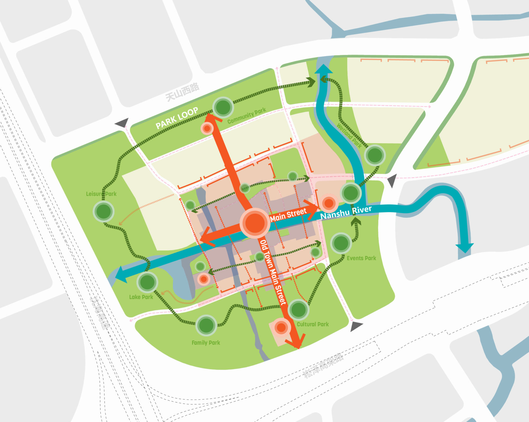 4-Panlong Urban Design Diagram