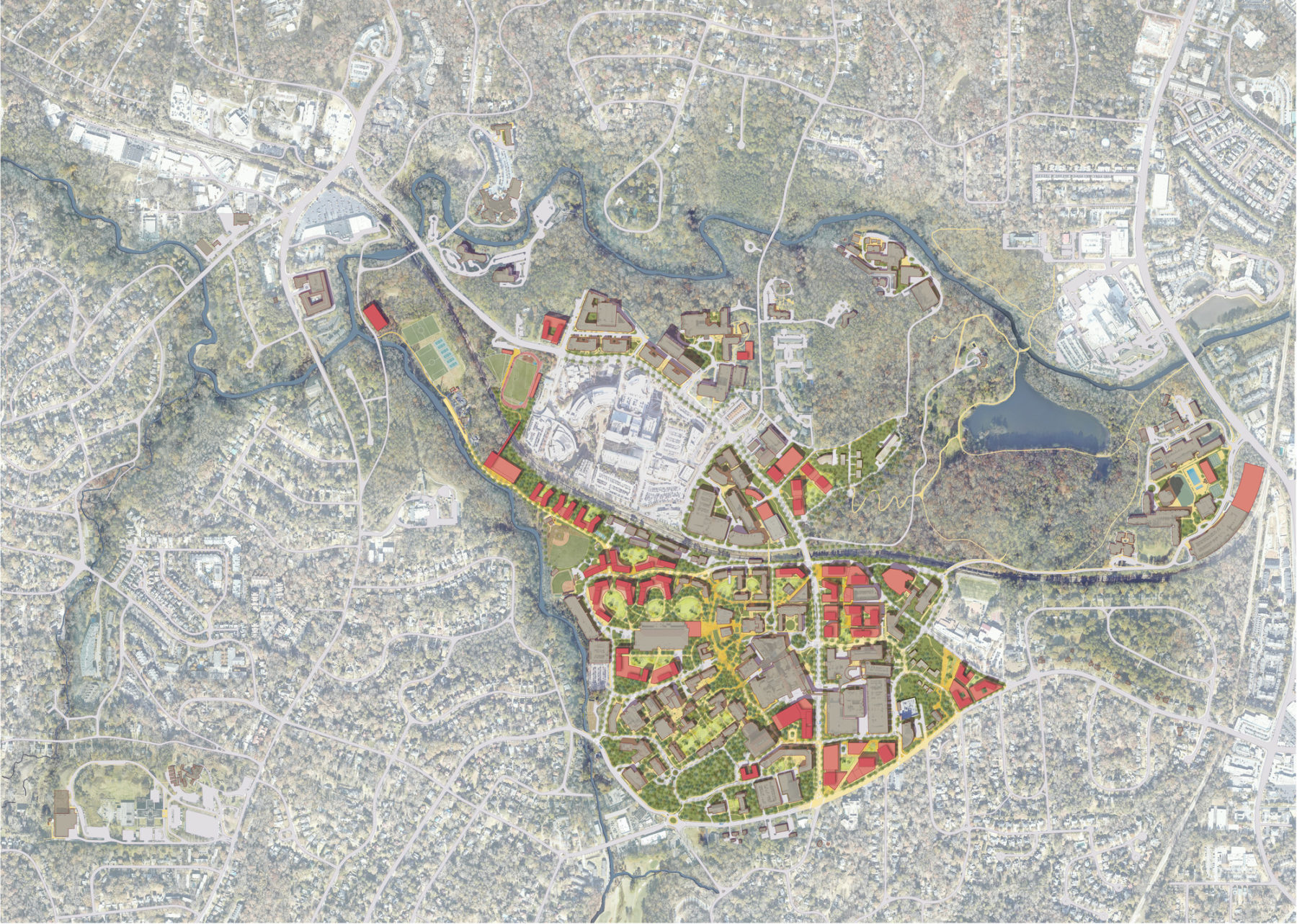 site plan drawing of plan