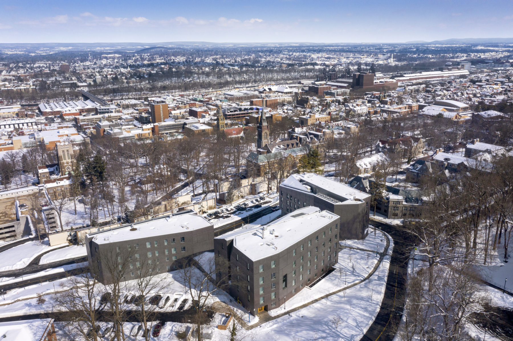 aerial photo of lehigh