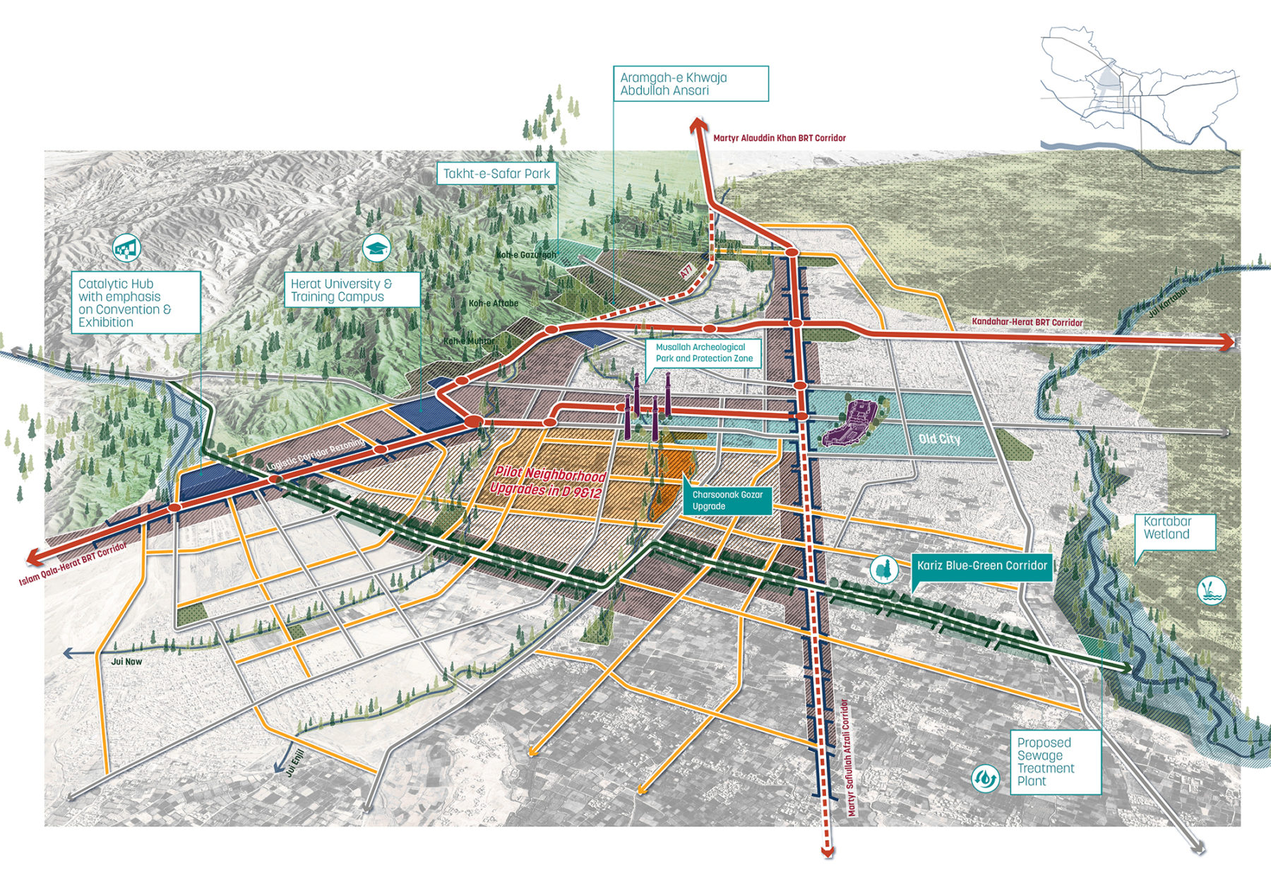 aerial plan diagram