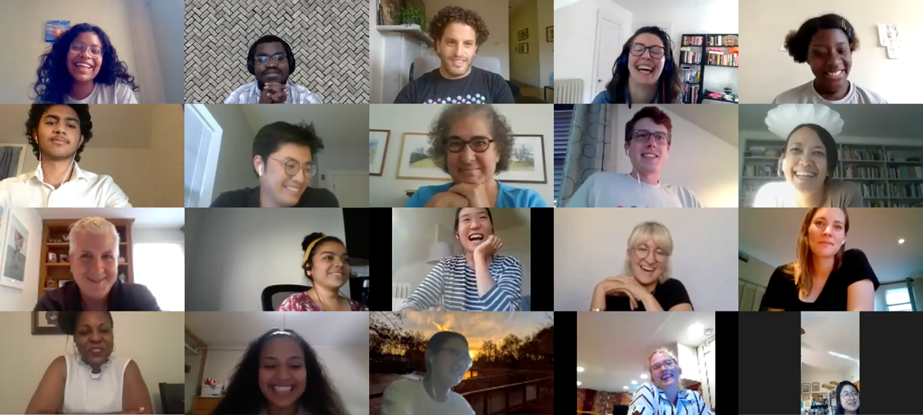 screenshot of a zoom meeting