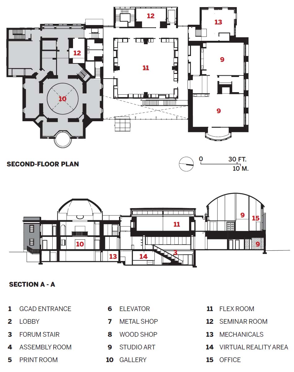 second floor plan