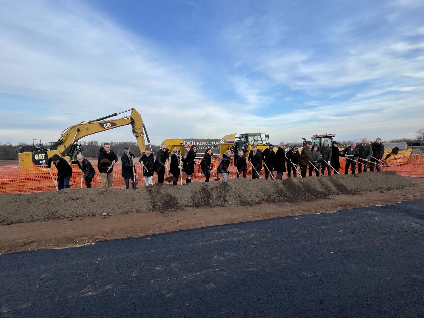 photo of a groundbreaking ceremony