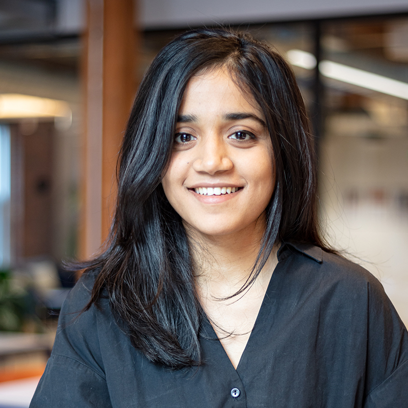 Rinika interior headshot in office space