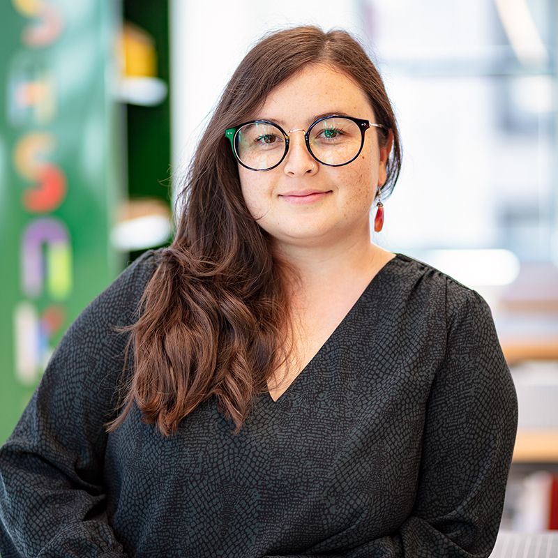 interior headshot in makerspace