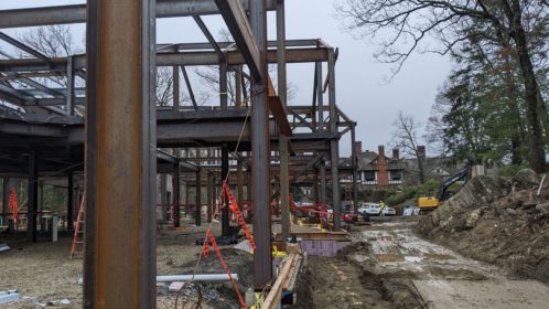 Construction Progress at Gunn School