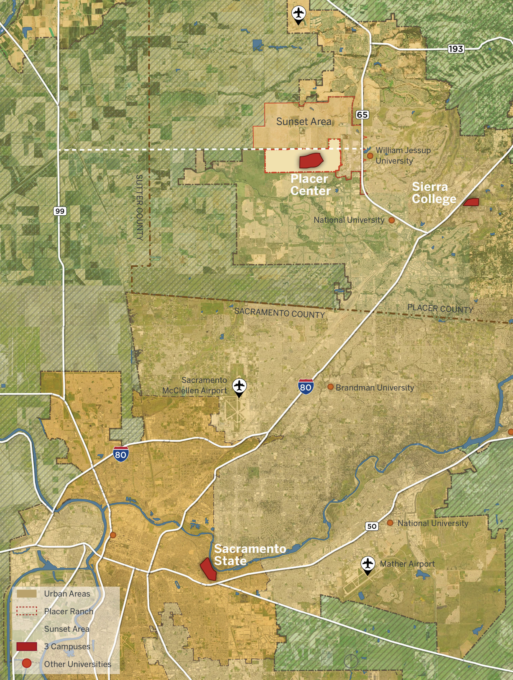 Sacramento State University Placer Ranch Master Plan