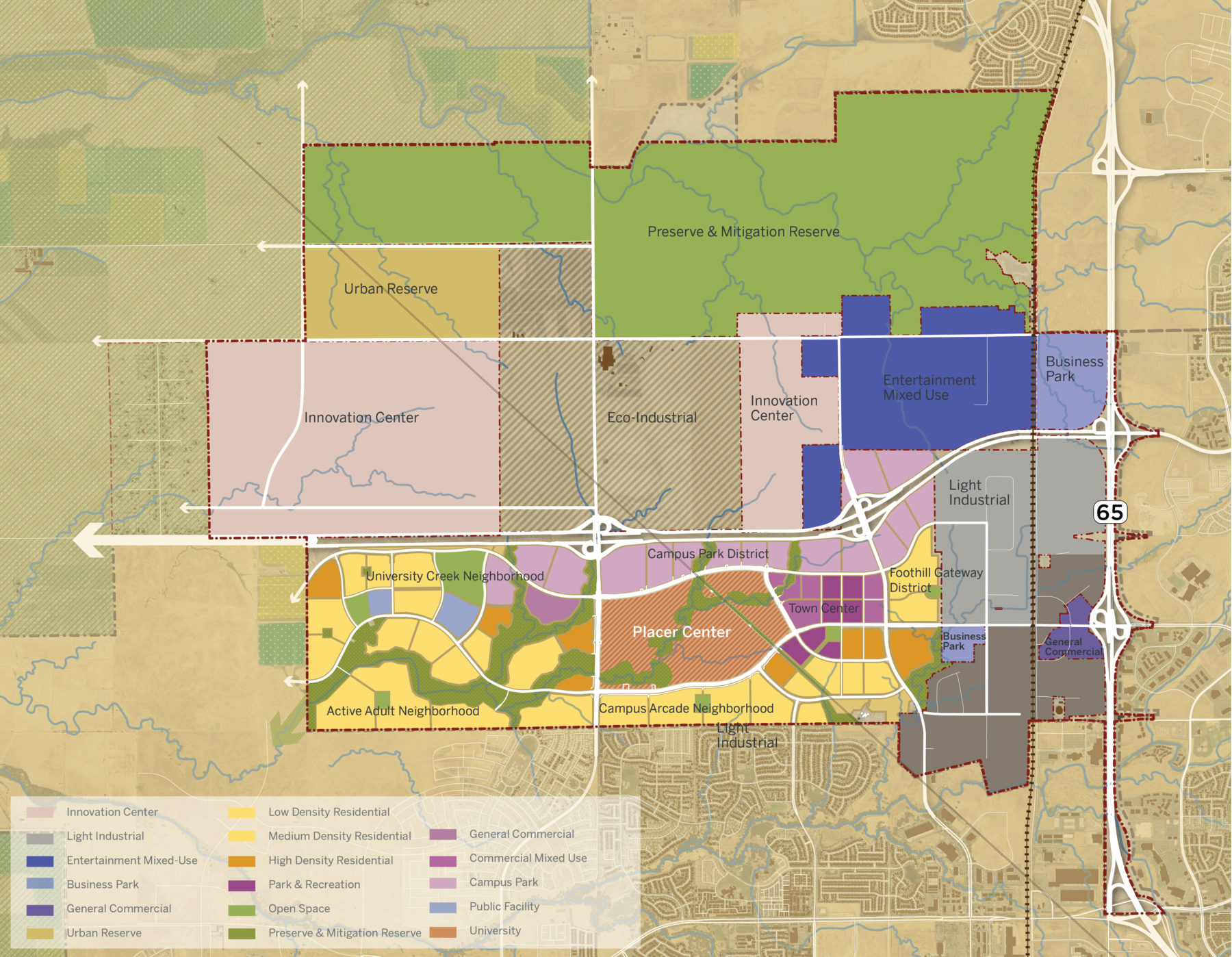 Sacramento State University Placer Ranch Master Plan