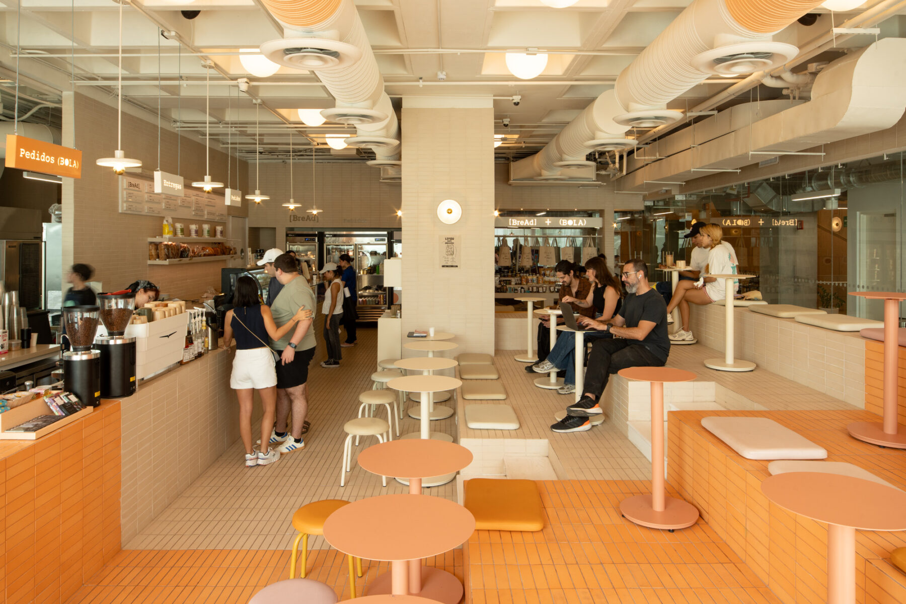 view of BREAD restaurant and cafe