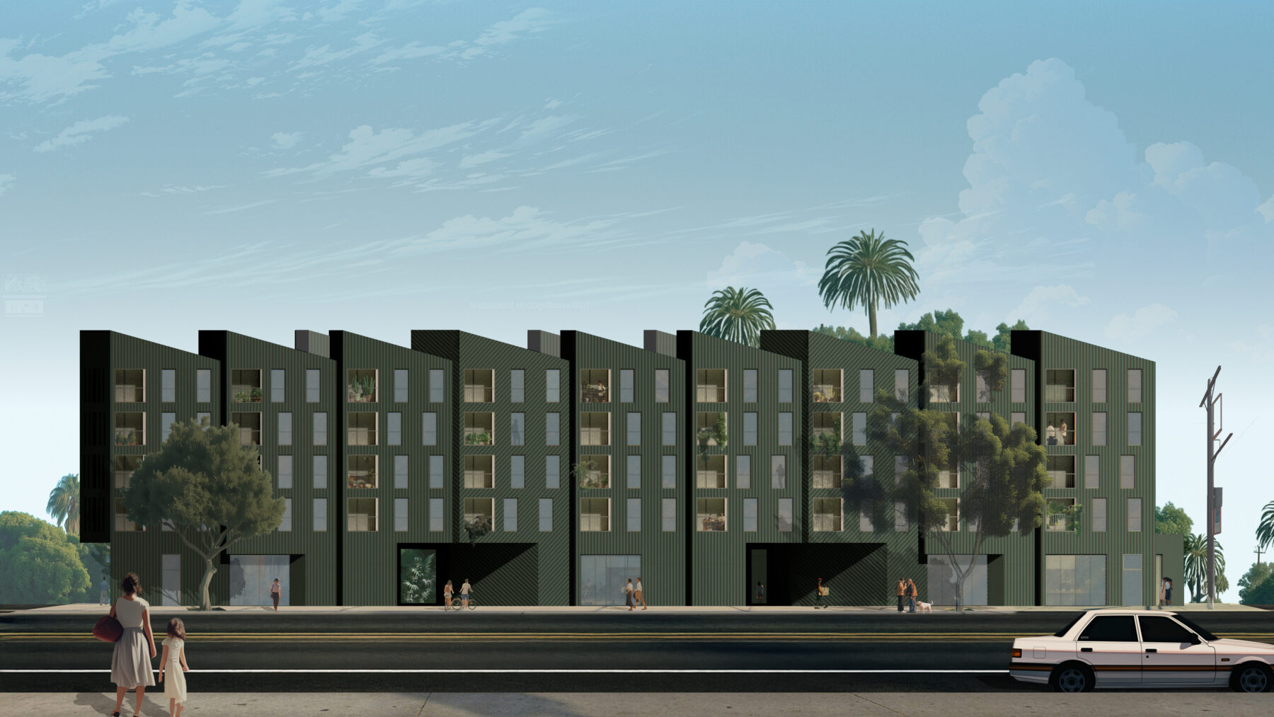 Culver City elevation rendering