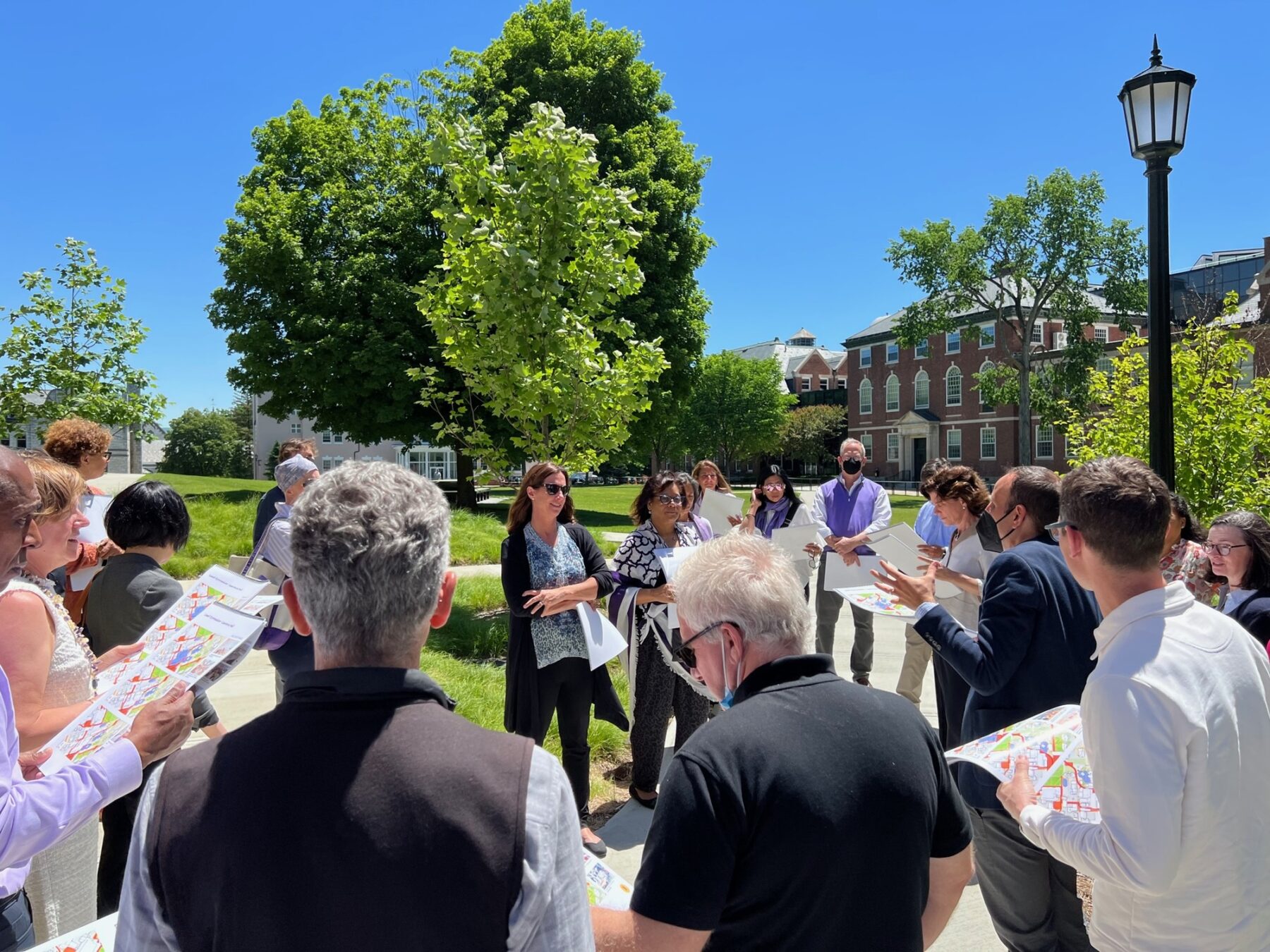 Photo of campus tour