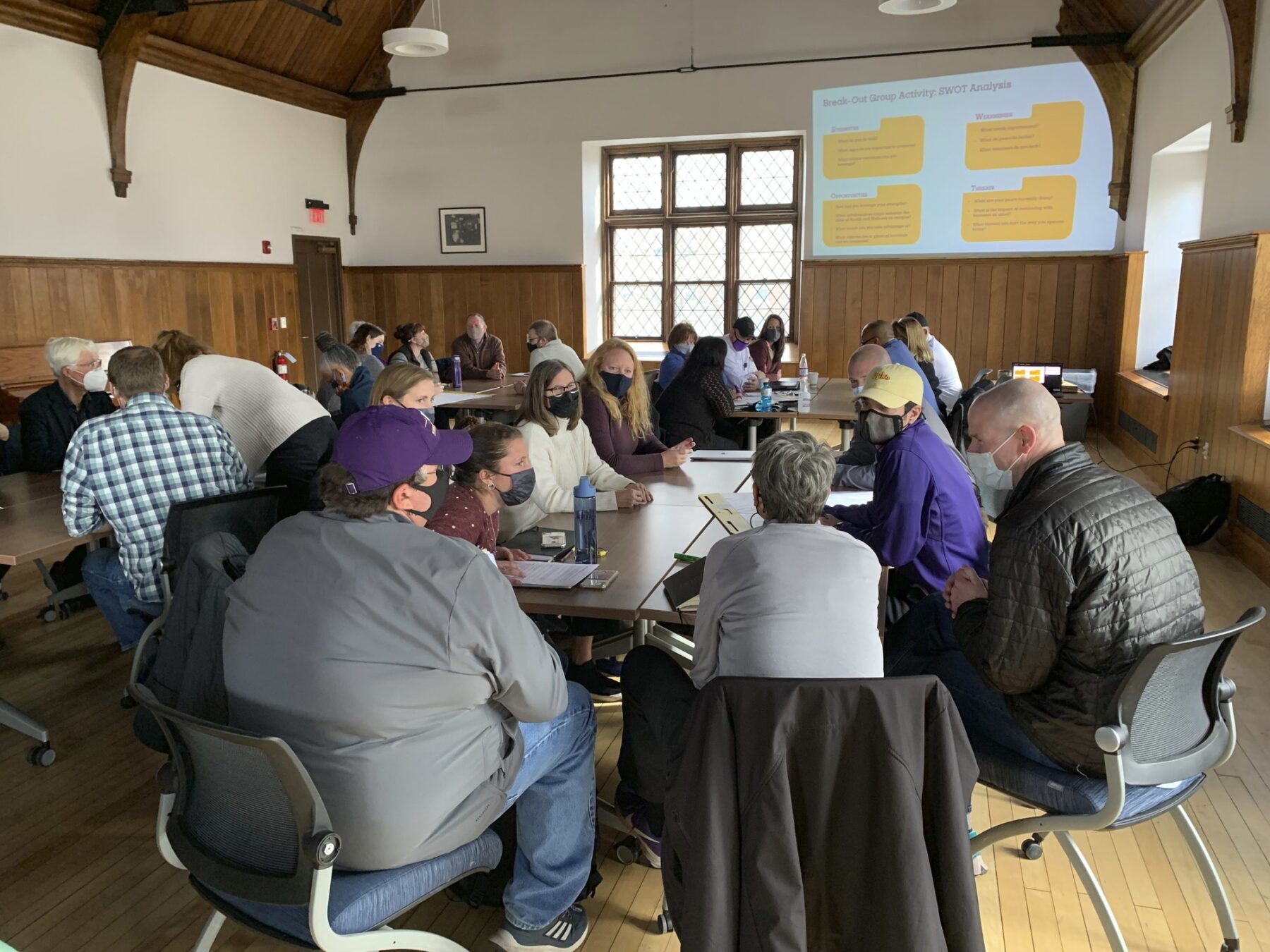 Photo of focus group workshop