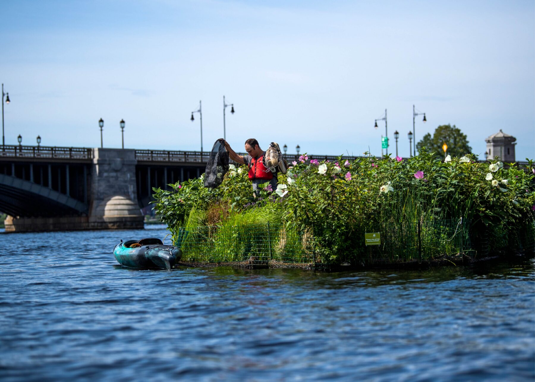 Charles River Floating Wetland was selected as a finalist by WLA.