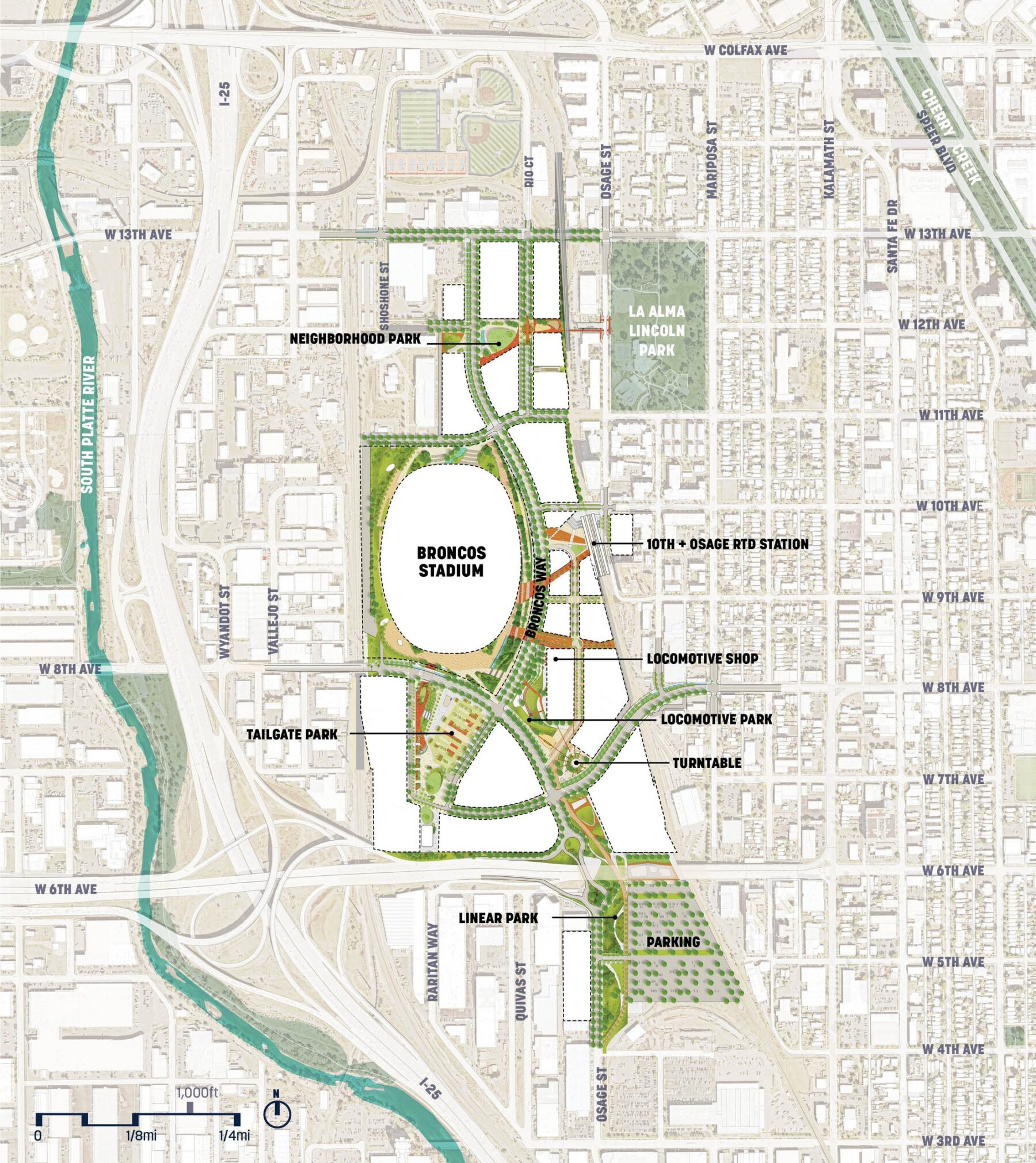 Illustrative master plan design