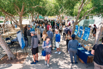 A community event in Santa Monica